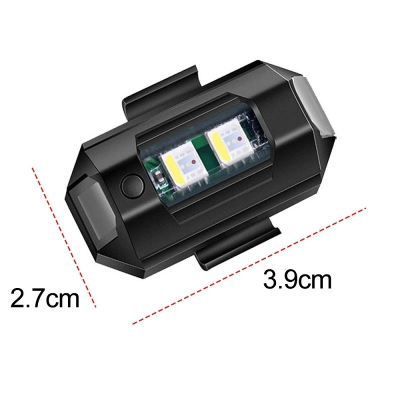 Luz antiniebla de coches luces de advertencia de motociclista señal de vuelo nocturna Luz de navegación LED Luz de flash de avión Luz de flash