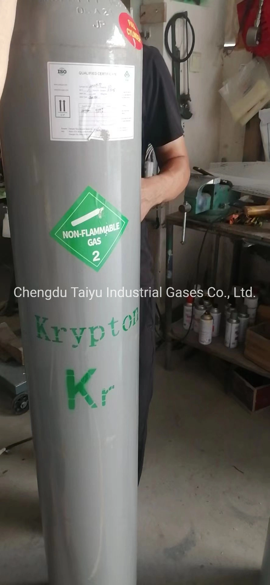 Best Price for Electonical Grade 99.999% Krypton Kr Gas in Stock