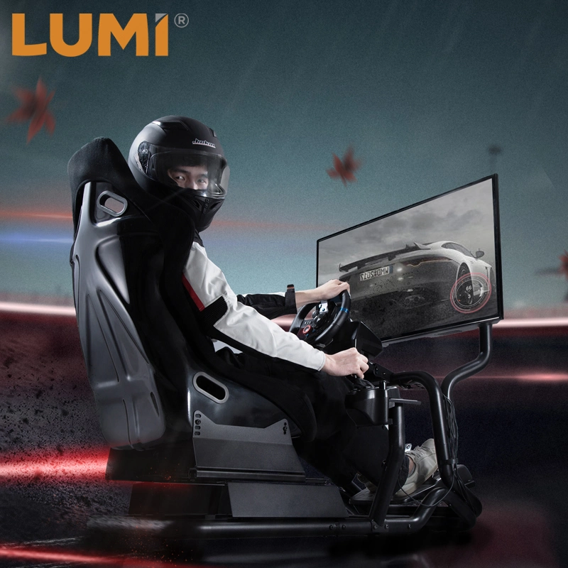 Usine voiture personnalisée Manufaturing Jeu vidéo PC Simulateur de Course de conduite Cockpit avec siège pour Fanatec Logitech Thrustmaster