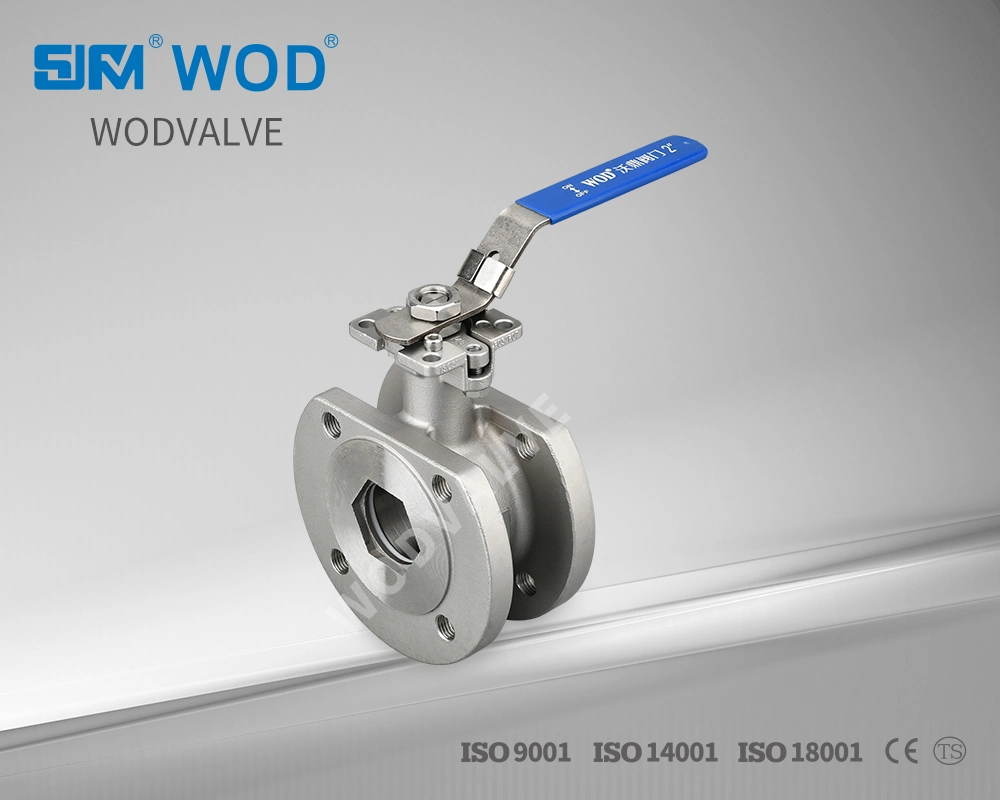 Stainless Steel 304/316/CF8/CF8m DIN Pn40/Pn16/150lb Flange Ball Valve