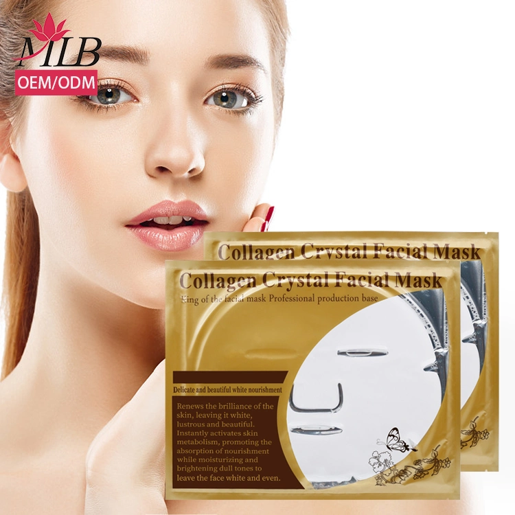 Create Your Own Skin Care Products MLB Beauty Face Mask Sheet Moisturizing Facemask OEM Private Label Collagen Low MOQ