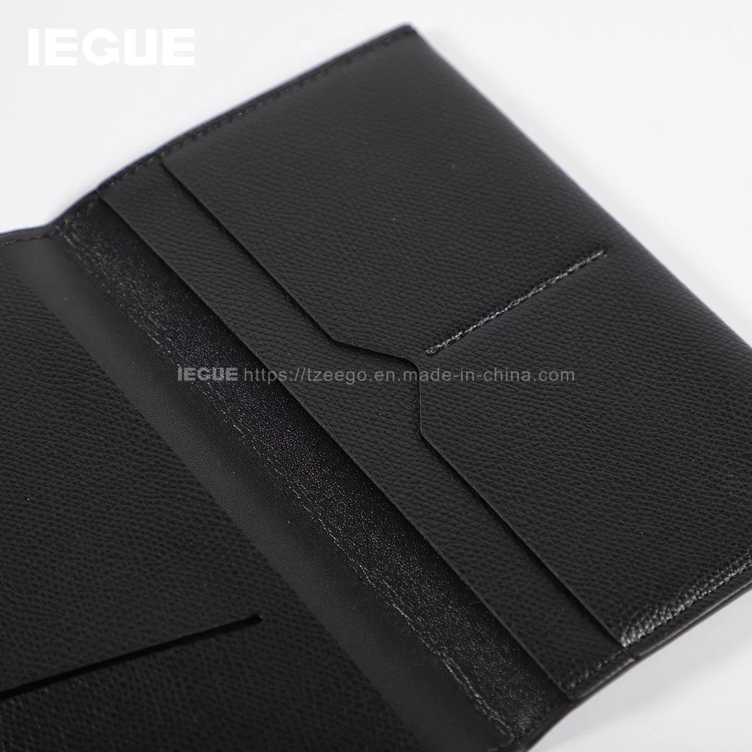 Promotional Gift Custom High quality/High cost performance  ID Window Leather Wallet Business Credit Card Holder