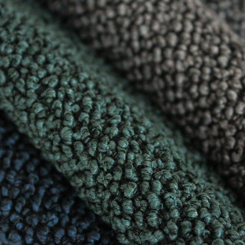 Yarn Dyed Upholstery Chenille Polyester Sofa Fabric for Furniture Home Textile