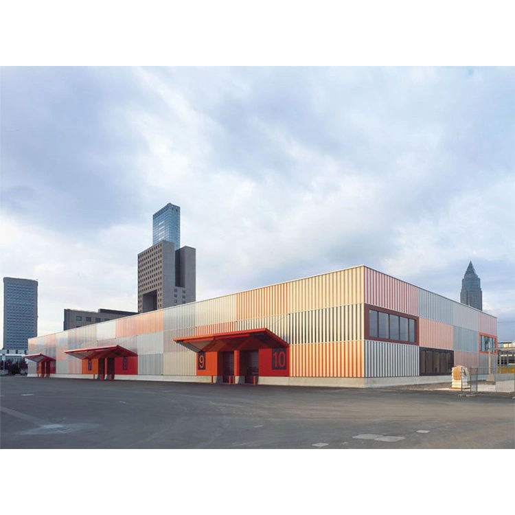 New Carbon Structural Steel Hot-Rolled Supply Prefabricated Food Processing Warehouse Storage Bin Casas Prefabricadas