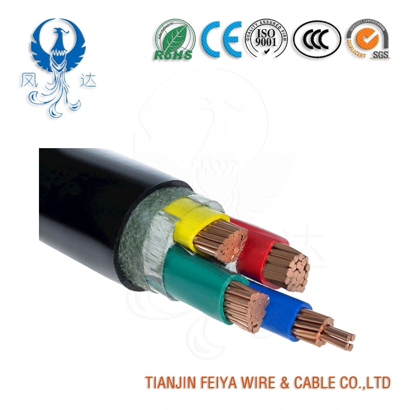 2X16mm2 0.6/1kv Copper Conductor XLPE Insulated Double Stainless Steel Tape Sta Anti-Termite PVC Sheahthed Armored Power Cable