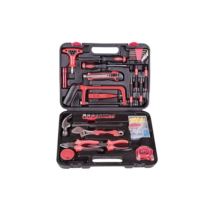 Shall 45PCS Home Household Multifunctional Carbon Steel Manual Repair Maintenance Hardware Tool Set with Plastic Carry Box