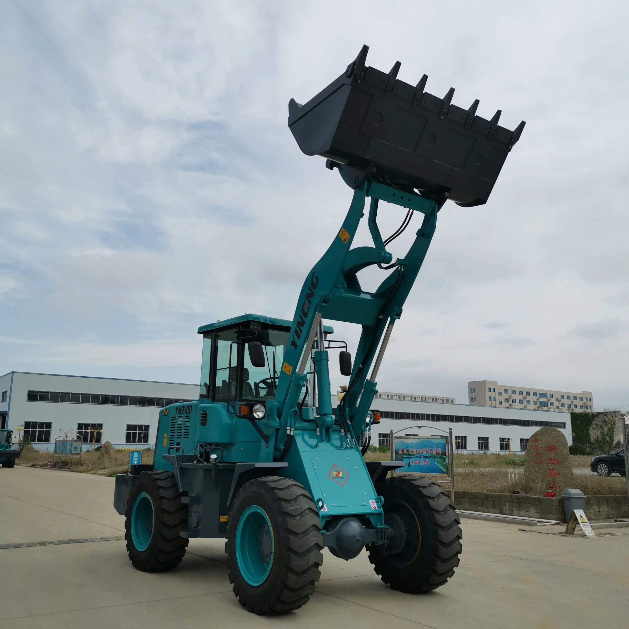 Original Factory 2 Ton Mini Loader 1.1m3 Yn930d Loader Machine Yn930d Small Wheel Loader with CE and ISO Approved