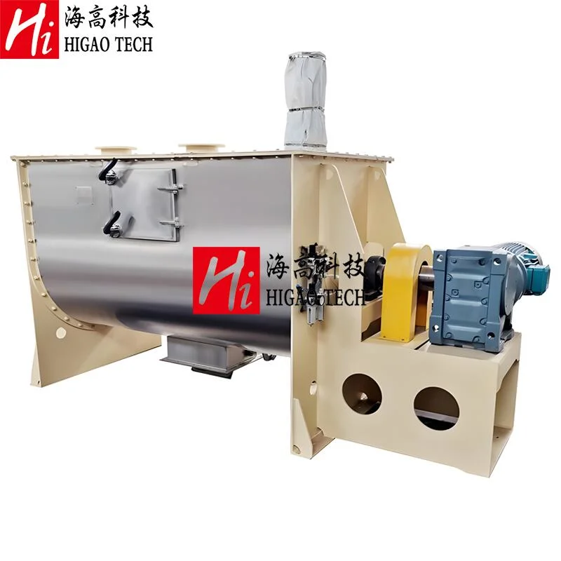 Food Mixer Storage Industrial Paddle Emulsifier Homogenizer Ribbon Blender Mixing Equipment