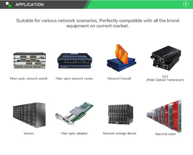 SFP-10g-Sr Compatible 10g 850nm 300m Multimode SFP+ Transceiver Module