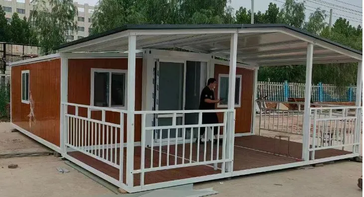 Venezuela Luxus Prefab Container Fertighaus Villa 3 Schlafzimmer mit Solarstrom