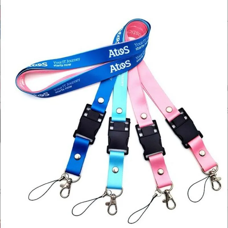 Personalized Promotional Gift Lanyard USB Flash Drives 2.0, Breakaway Clasps Available