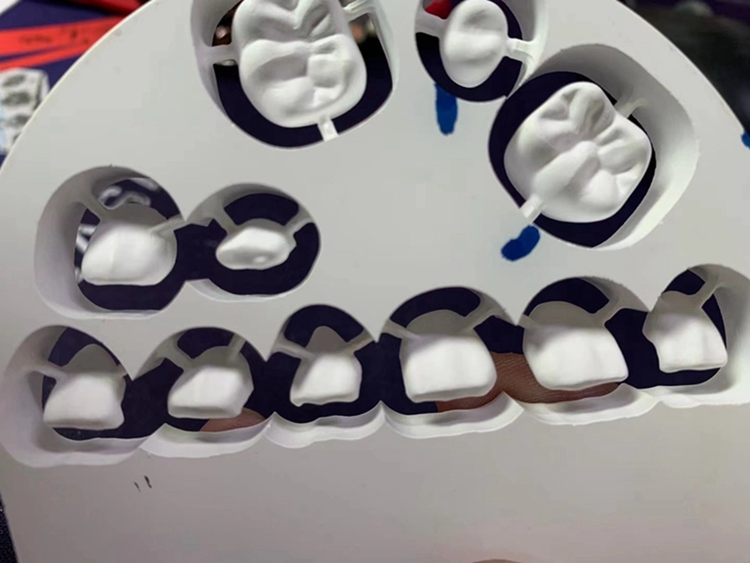 Ut 98*10mm Dental CAD Cam Materials Dental Ceramic Zirconia Block