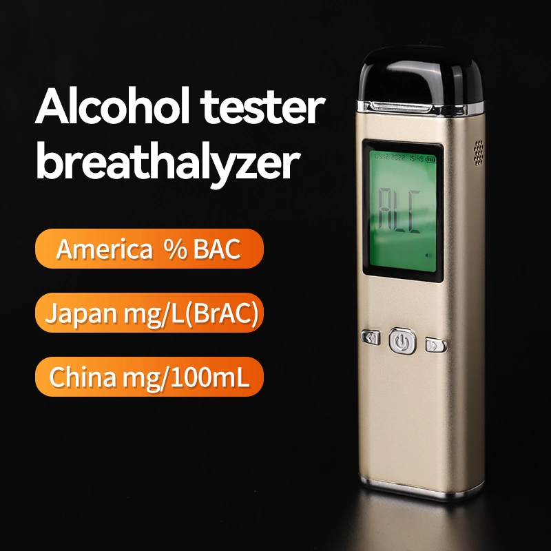 Japanese Driving Safety Alcohol Detector Portable LCD Display Digital Breath Alcohol Content Tester