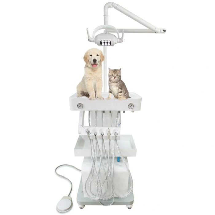 Стоматологическая портативные устройства Portable стоматологических блок пневматической тележки ветеринарных стоматологических блока управления