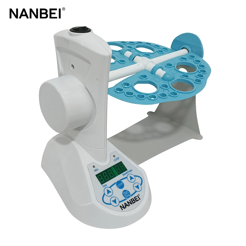 Nanbei Blood Tube Rotating Mixer LCD Display Electric Laboratory Rotator Mixer