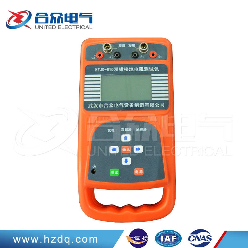 Clamp Ground Earth Resistance Meter Testing Device