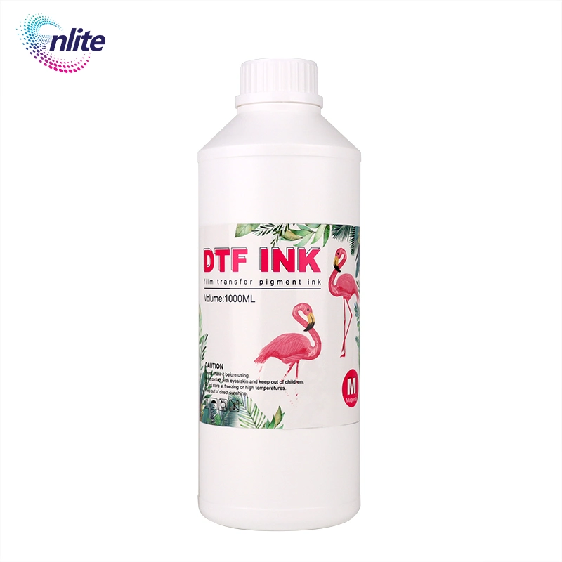 DTF الصبغية Heat Transfer Pet Film Ink Textile Printing Ink حبر DTF لإبسون XP600 L1800 L1805 i3200 4720 DTF الطابعة