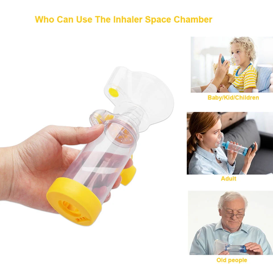 Aerosol Chamber Inhaler Spacer with Medical Dose Mdi Spacer Aerochamber