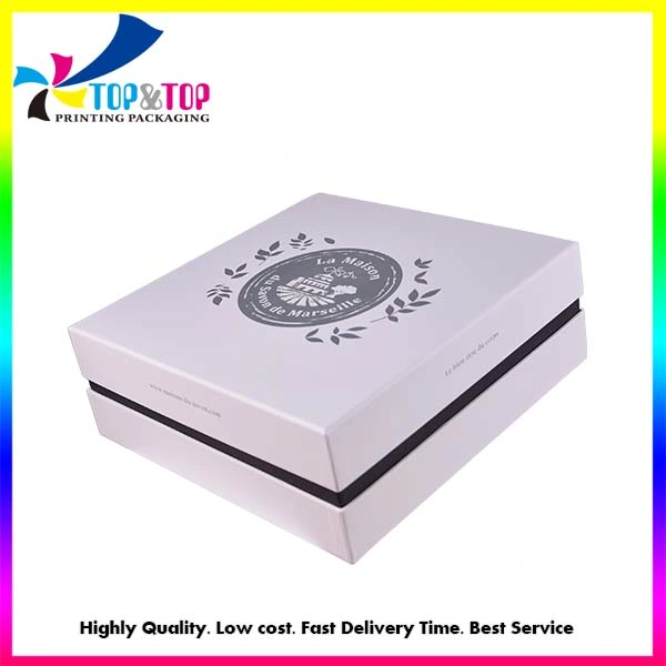 Custom High-End Luxury Dressing Packaging Gift Box with Flowers