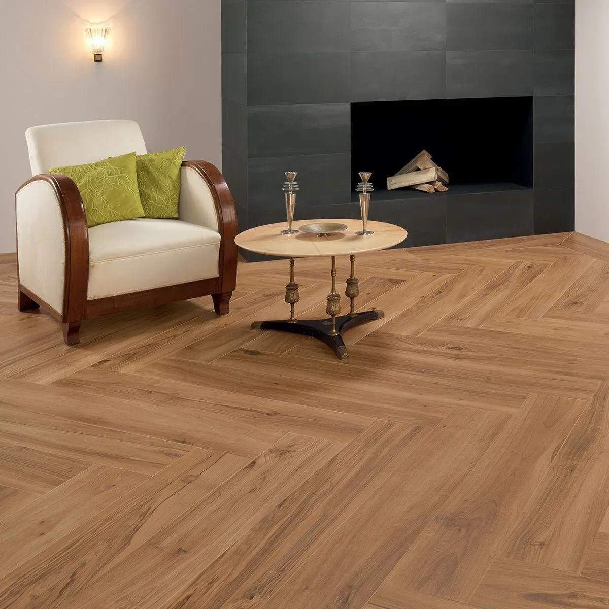 Chine en gros Unilin Clic 4mm/5mm/6mm Étanche Herringbone Chêne Spc/PVC/Lvt/Plancher en vinyle plastique de luxe/Planches en bois/Parquet en bois/Carrelage de sol/Carreaux de sol