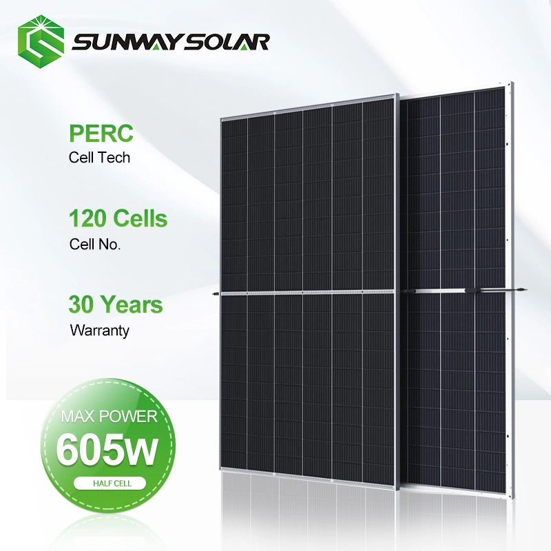 Solar PV Solar Power System for Home Price 12bb 120 Cells 600W Solar Powered Energy Generator Solar Panel