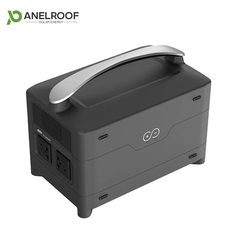 Fuente de alimentación Panelroof Piscina 700W 1000W 2400W de potencia portátil portátil USB de la estación de energía con la batería de litio generador solar