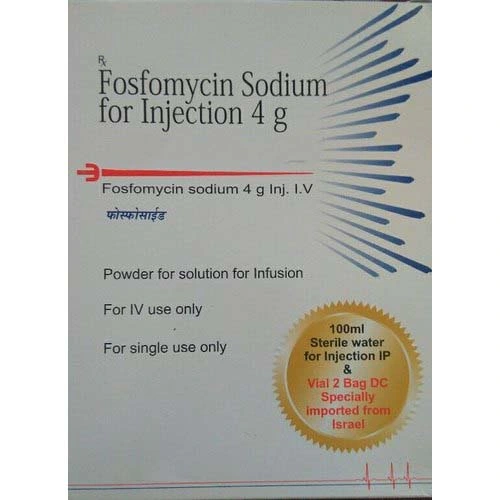 Fosfomycin Sodium for Injection 1.0g 2.0g Pharma Supplier