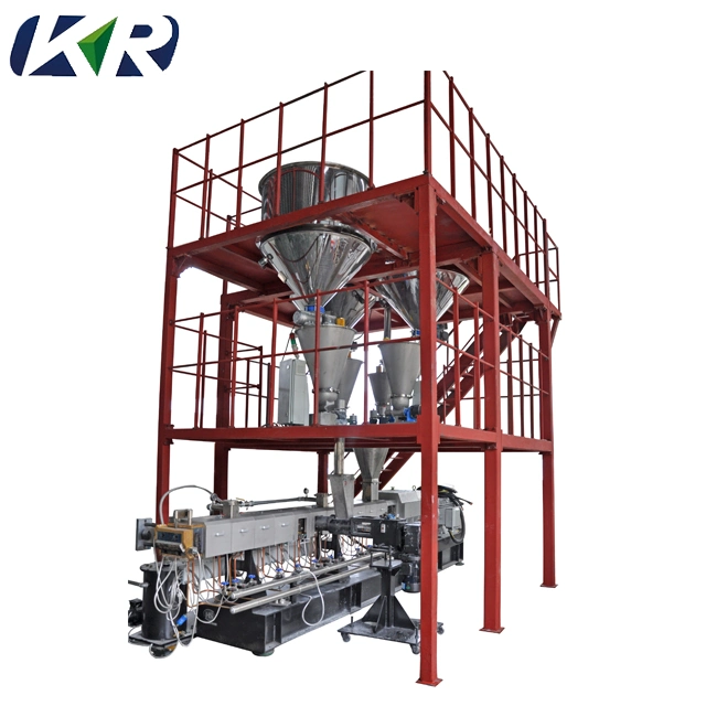 Double Screw PVC Resin Granule Making Hot-Cut Pelletizing Machine