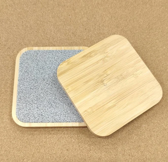 Bamboo Wooden with FSC Certified Eco Fast Qi Wireless Charger