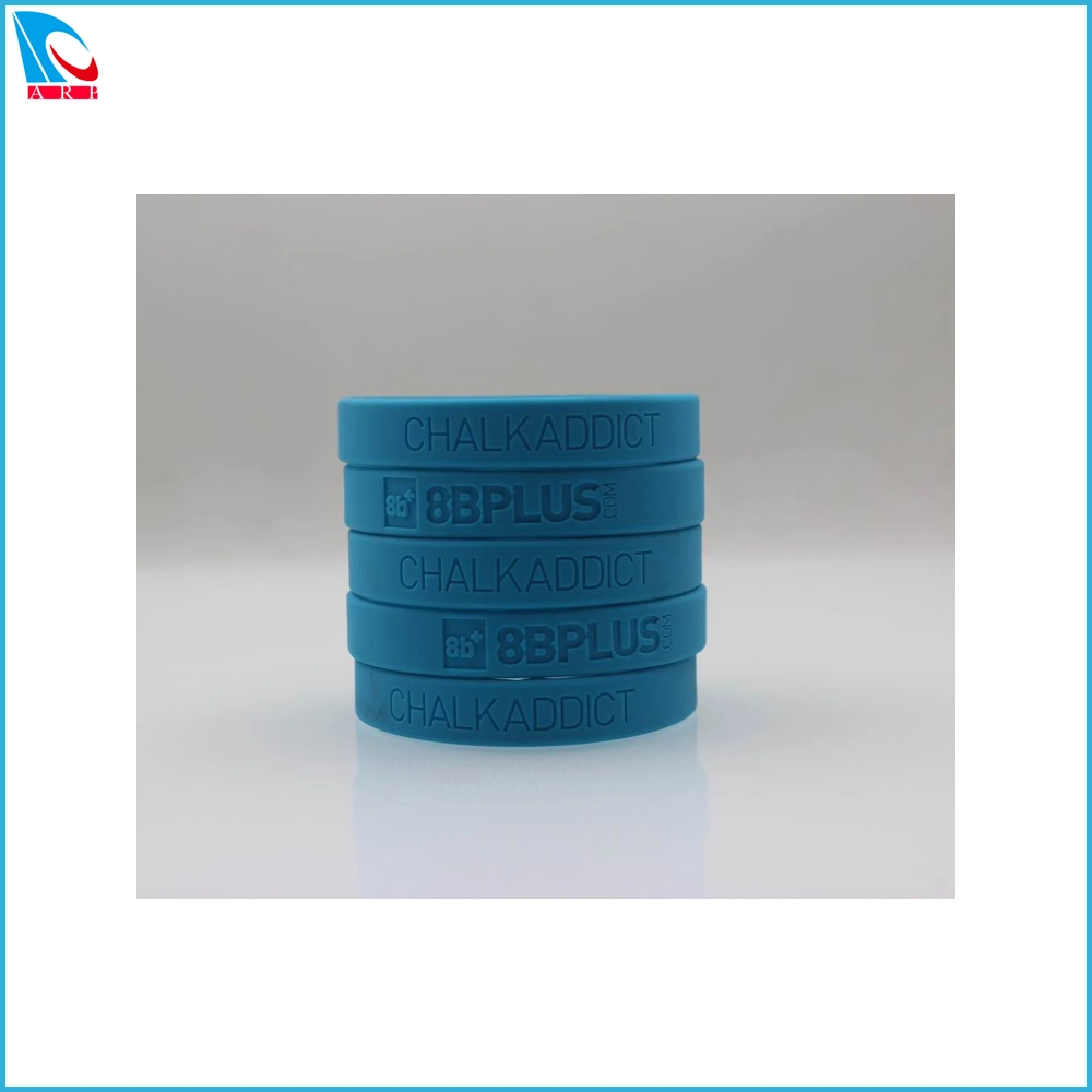 Customize Promotional Gift Silicone Sports Bracelets Glow in Dark