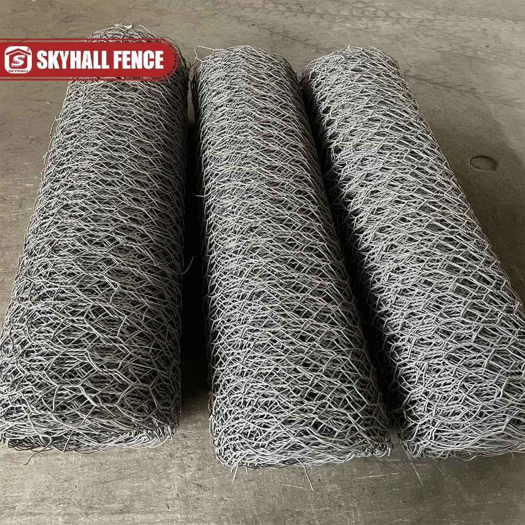 Flexible Galvanisierte Gabion Matratze Low Carbon Stahl Gabion Matte für Stabilisierungsprojekte