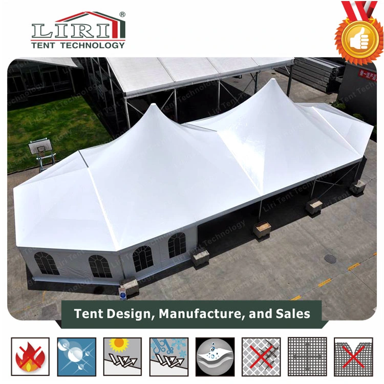 20X40m Commercial Party Tent Manufacturer Hexagon Frame