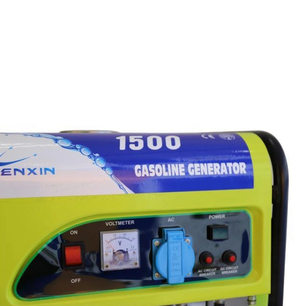 New Design Household Portable Hand Starting Fuel 1500W Power 220V/230V Gasoline Generator for Sale