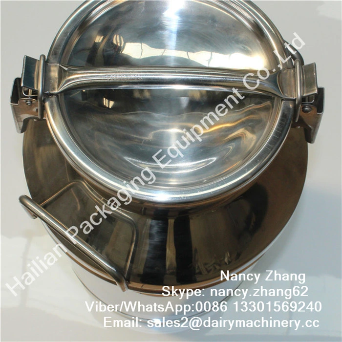 Fresh Milk Using Stainless Steel Transport Can with Sealing Ring