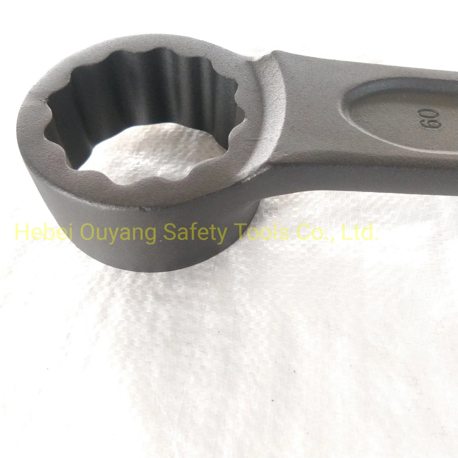 Cr-V Steel 60mm Convex Box End Striking Wrench Striking Spanner