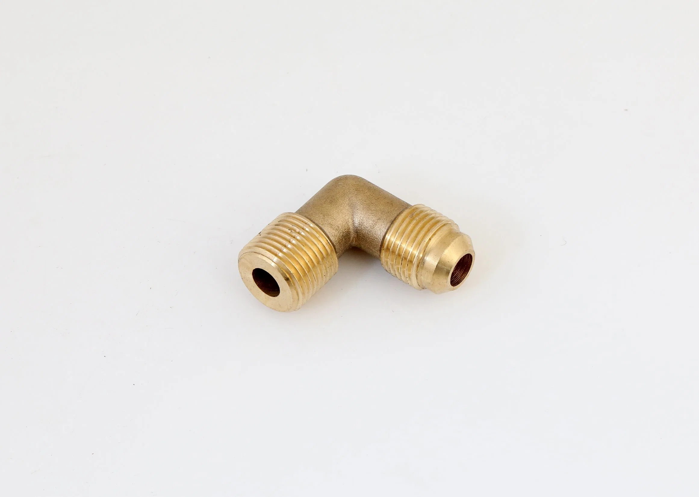 Copper Fittings NPT Male Thread to Flare Elbow Tube Fittings Connector