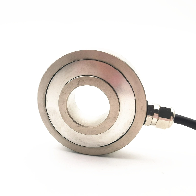 5kN sensor de fuerza de anillo de celda de carga de arandela sensor de peso de crepes (BR029)