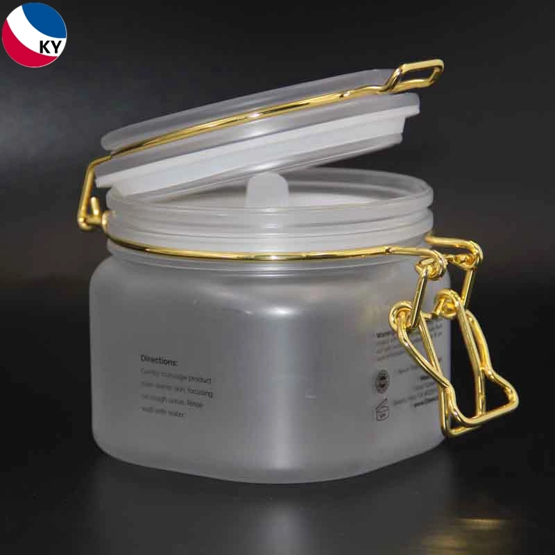 Pomade Plastic Jar Packaging 300ml 10oz Container for Hair or Body Cream