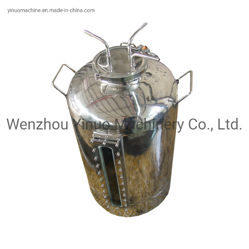 100L Small Pressure Vessel Glucose Sterile Stainless Steel Storage Holding Tank