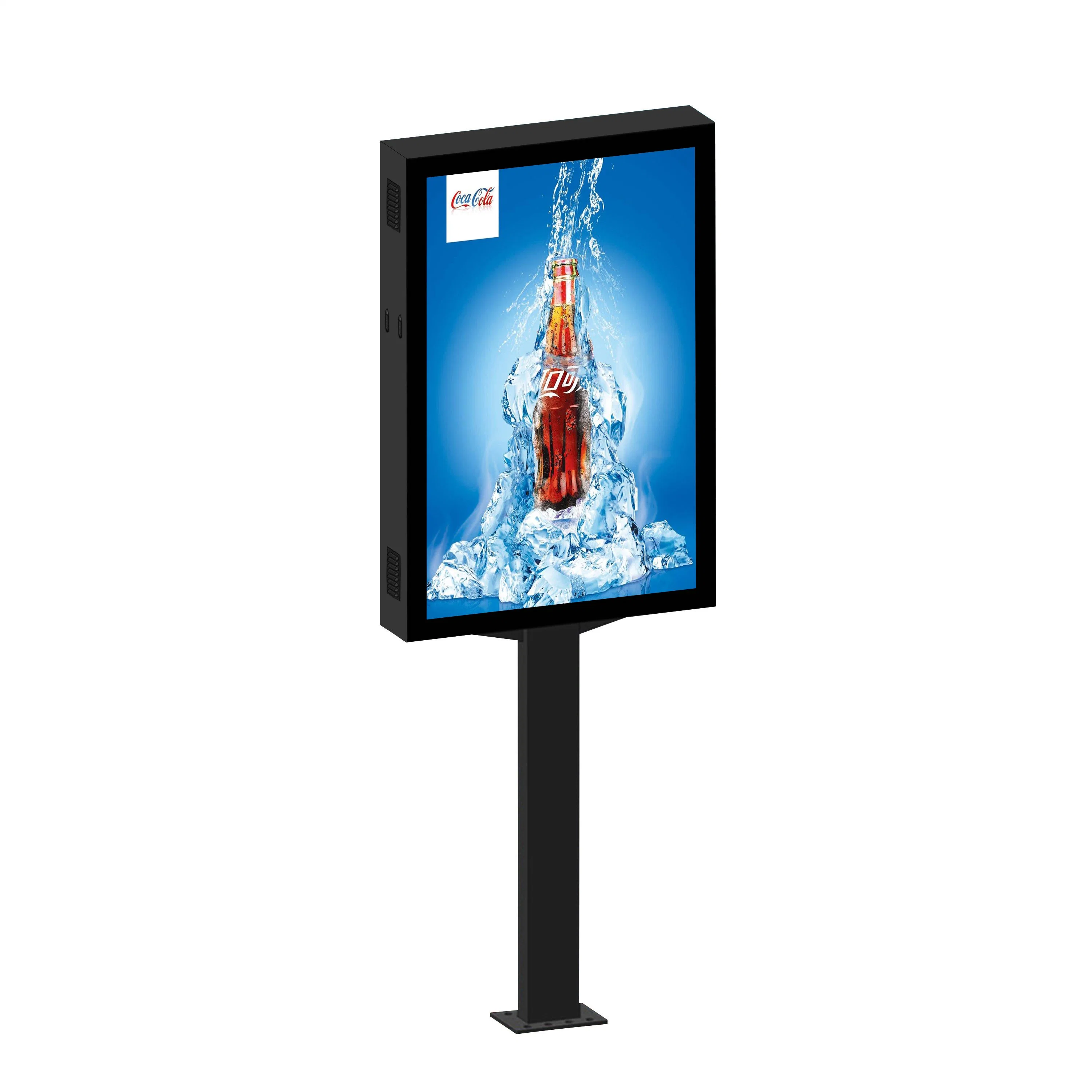 Full Color LED Outdoor-Werbung Bildschirm Display mit Stahlstruktur