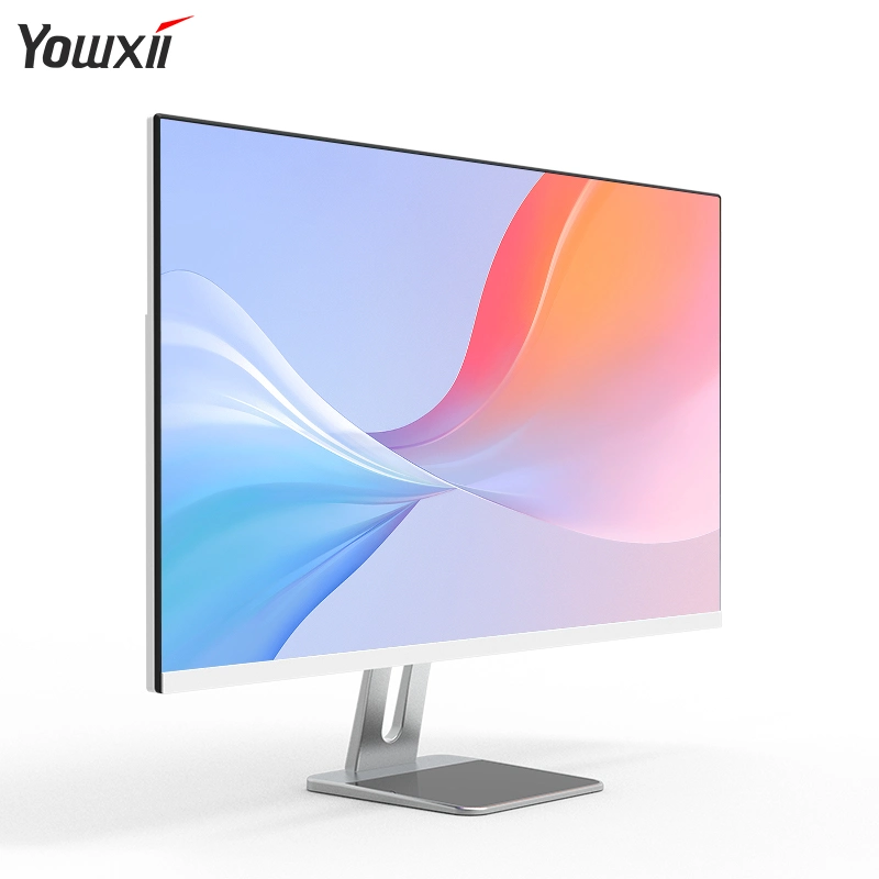 Yowxii 23.8 Inch Frameless Aio Office Use Computer ODM Business PC Desktop Lift Bracket Touch All in One PC LCD Computer