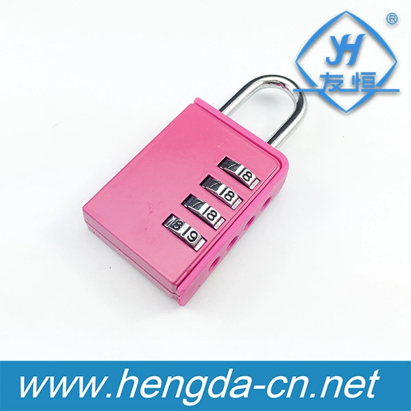 Yh9064 4 Digit Combination Small Travel Luggage Padlock