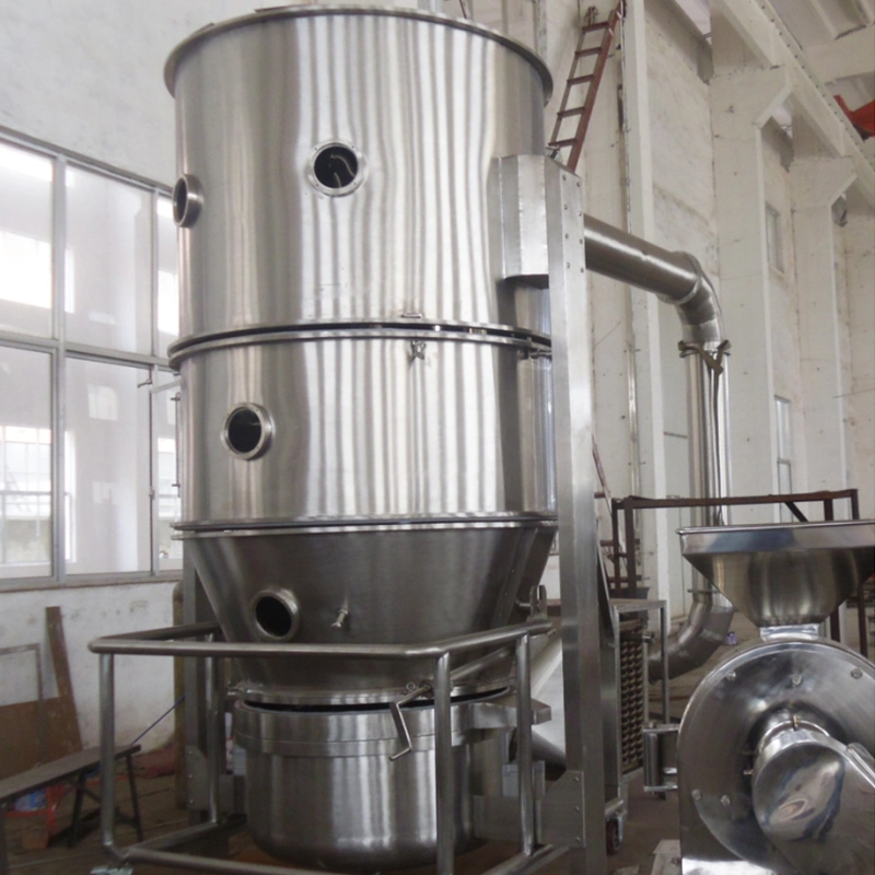 Tianhe FL-60 Series Boiling Spraying Ganoderma Ginkgo Powder Fluid Bed Granulation