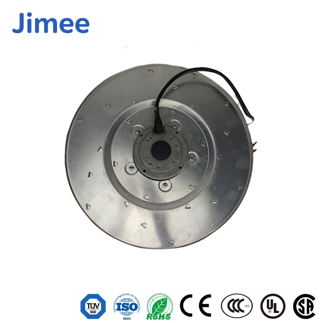 Jimee Motor China Dust Blower Supplier Jm190/45D4b1 Aluminum Alloy Plate DC Centrifugal Blowers Stainless Steel Turbo Ventilator Fan Industrial Outdoor Fan
