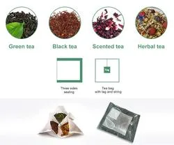 Small Business Continuous Automatic Filter Paper Tea Inner and Outer Bag Packaging Machine