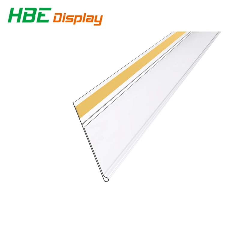 PVC Adhesive Strips Supermarket Shelf Talkers Data Strips Price Tag