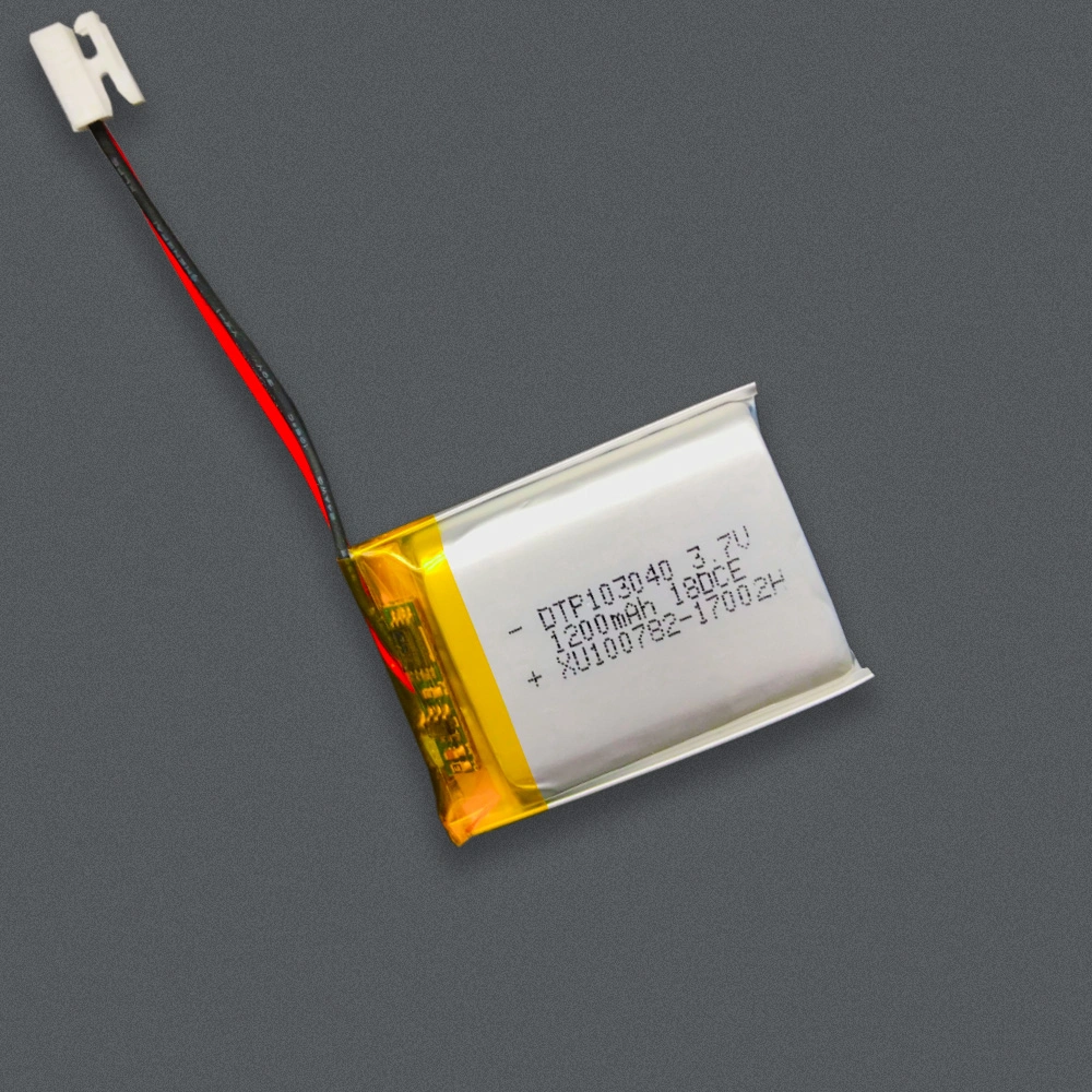 3.7V 1200mAh Li Polymer Battery 103040