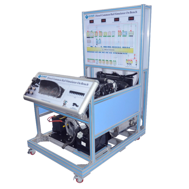 Diesel Common Rail Simulator on Bench Automotive Engine Training Equipment