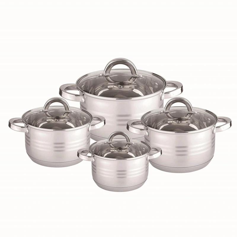 OEM Cuisine Casseroles casserole de gros pot de la cuisine en acier inoxydable Ensemble