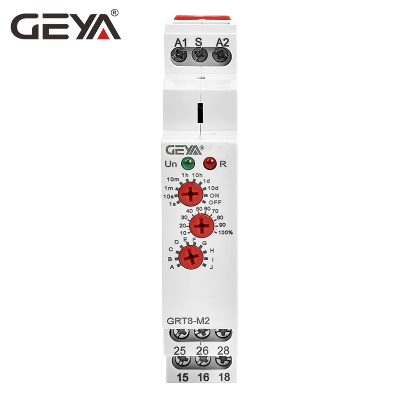 Geya New Design Delay Relay 220V Multi Function Timer Mini Time Relay